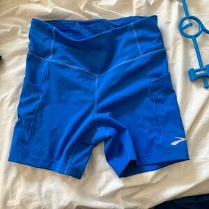 Brooks Vibrant Blue Sports Shorts